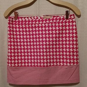 Radiant Pink & White Michael Kors Skirt